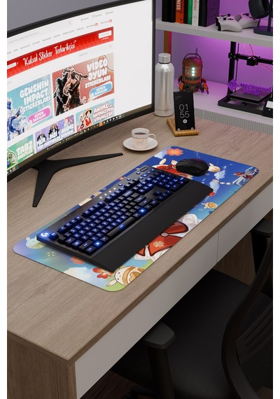 Klee Genshin Impact Anime Gacha V1 - 70x30 Xl Gaming Mouse Pad Fare Altlığı