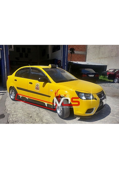Kia Rio Sedan Marşpiyel Sağ Sol Tk Fiberglass Boyasız