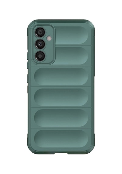 Herşeytrend Samsung Galaxy Uyumlu A15 4g Kılıf Optimum Silikon - Koyu Yeşil Çok Renkli