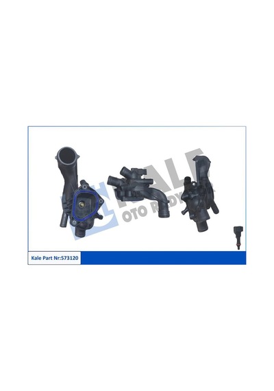 Termostat 105 Plastik Gövdeli Müşürlü Kale 573120 Peugeot 2008 / 308 / 3008