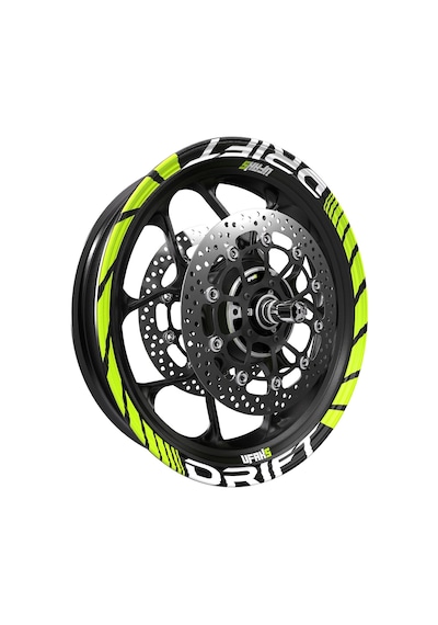 Mondial Drift Jant Şeridi Florasan Sarı