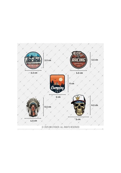 Bdls28 Küçük Boy 10lu Sticker Seti