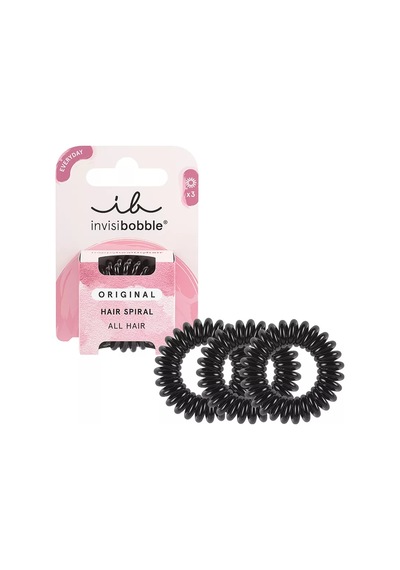İnvisibobble Orıgınal True Black Siyah Saç Lastikleri Kutu İçinde 189669174 Siyah
