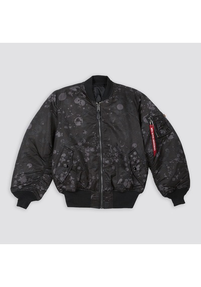 Alpha Industrıes Alpha Industries Ma-1 Flight Erkek Siyah Ceket