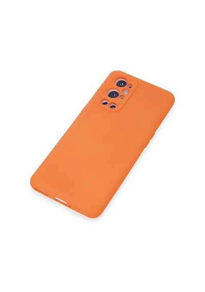 Newface - 369 - One Plus 9 Pro Kılıf Nano İçi Kadife Silikon - Ece-umay - - Turuncu