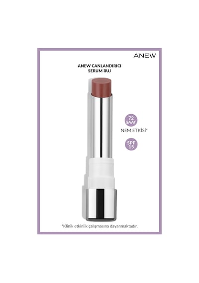 Avon Canlandırıcı Serum Ruj Blossoming Pink