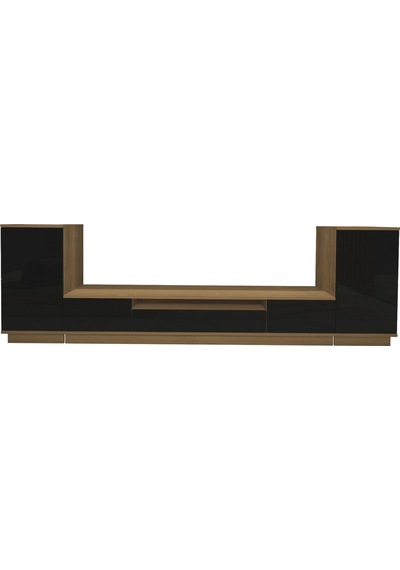Decoraktiv Trendstyle On2s Mdf Tv Ünitesi Tv Sehpası Pera - Siyah