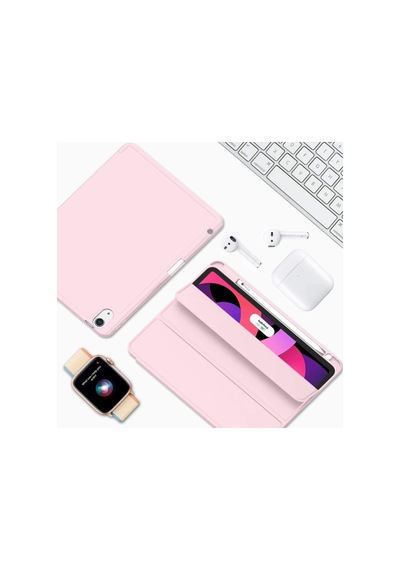 Apple Uyumlu iPad Air 11inç M2 2024 Kılıf Pen Charge Kalem Bölmeli A2902 A2903 A2904