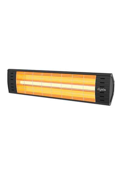 Dysis DH-7452 Art Plus Karbon Serisi IP65 Suya-Toza Dayanıklı 2300 W Siyah İç/Dış Mekan Isıtıcı