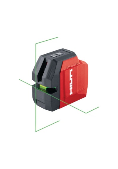 Çizgisel Lazer Pm 2-lg Yeşil Çizgi + Duvar Askısı Mıknatıslı