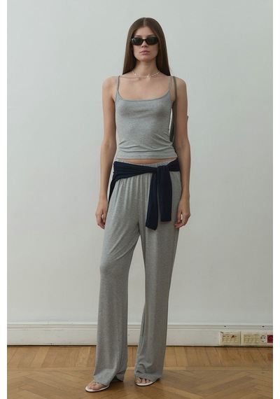 Suud Collection Gri Cosie Askılı Top