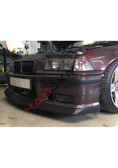 HasAkman Bmw E36 M3 Ön Tampon Lip Piona Black 1991 - 1998 Abs Plastik