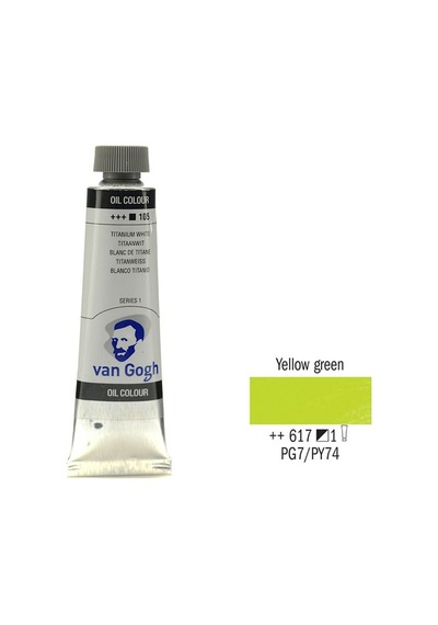 Van Gogh 40 ML Yağlı Boya Seri:1 No:617 Yellowish Green
