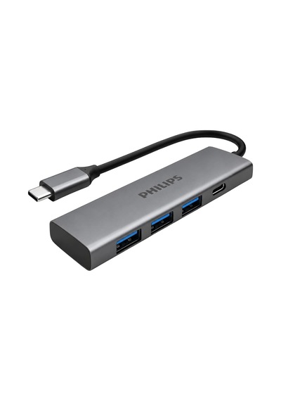 Philips 4-ın-1 Usb-c Hub 3x Usb 3.0 5gbps, 1x Usb-c 5gbps, Hızl
