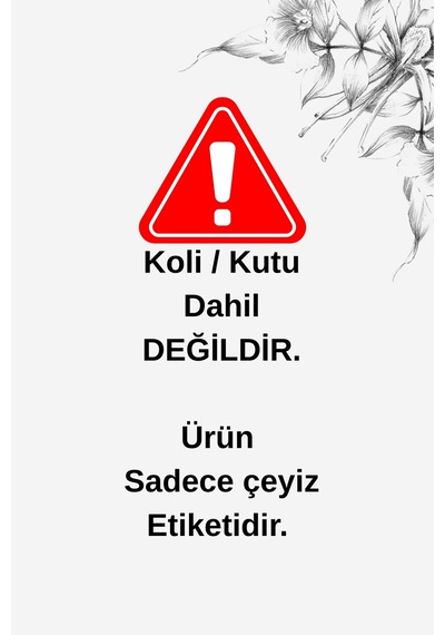 Çeyiz Bohça Bavul Koli Etiketi Gelin 20 Adet A4 Baskılı Etiket Sticker Diğer