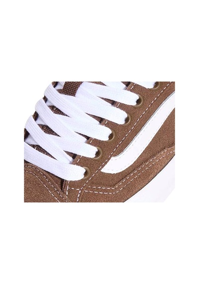 Vans Skate Old Skool 36 + Unisex Günlük Ayakkabı Vn000z3sfst1 Kahverengi Kahverengi