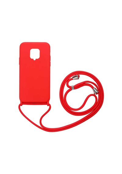 Nettech Xiaomi Redmi Note 9s Uyumlu İpli Nano Arka Koruma Kılıf