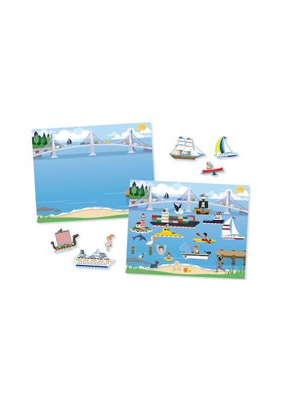 Melissa And Doug Tak Çıkar Çıkartma Kitabı - Araçlar