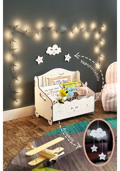 Monte Montessori Bank Kitaplık Dergilik Çocuk Odası Ahşap Mdf Bebek Kitaplığı Mini Çocuk Kitaplığı Beyaz - 607066868 Beyaz Monte Montessori Bank Kitaplık Dergilik Çocuk Odası Ahşap Mdf Bebek Kitaplığı Mini Çocuk Kitaplığı Beyaz - 607066868 Beyaz