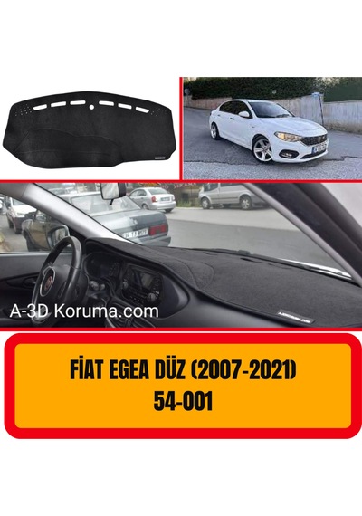 FİAT EGEA TABLETSİZ (DÜZ HALI) ÖN GÖĞÜS / PANEL /  TORPİDO KORUMASI - KILIFI - HALISI