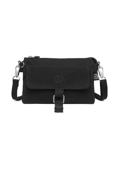 Smart Bags 1147 Krınkle Kumaş Postacı Çantası (Siyah) Siyah