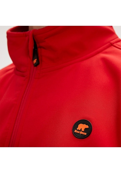 Bad Bear Conch Softshell Erkek Kırmızı Ceket Kırmızı