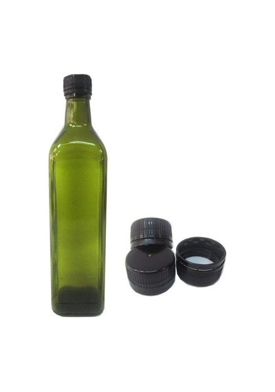Marasca Zeytinyağı Şişesi Koyu Yeşil 750 Ml 35 Adet