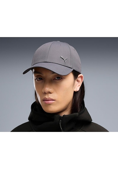 Puma Ess Metal Puma Cat Bb Cap Şapka 02599423 Gri