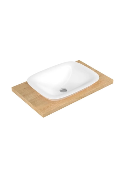 Serel Hera Tezgah Üstü Çanak Lavabo 46 x 60 CM Hr33D x s110H