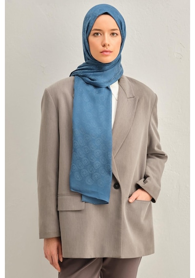 Armine Trend Lyon Şal - 2 - Kot Mavi 246973