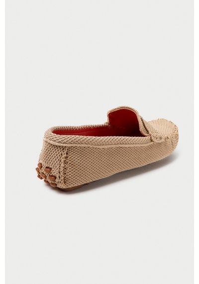Mubiano Summer Kadın Triko Bej Babet & Loafer -mstb2020-bj Bej