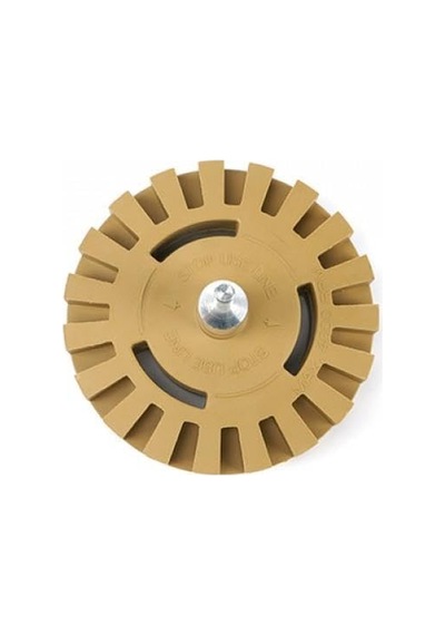 Çift Taraflı Bant Ve Yapışkan Sökücü Disk 100 Mmx 25mm Kaplama, Etiket Ve Folyo Temizleme Aparatı Icysd
