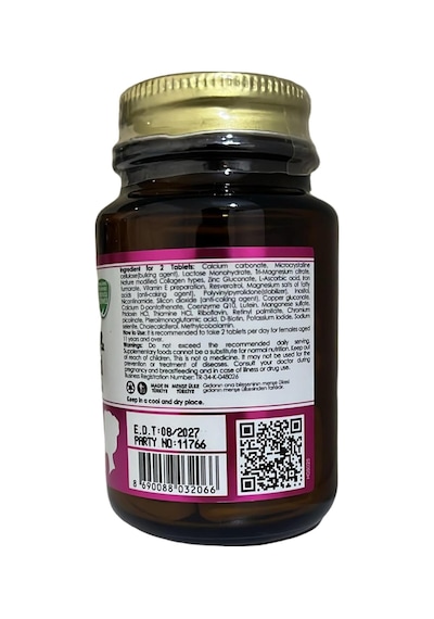Multivitamin & Multimineral Kadın 1760 Mg 30 Tablet 3 Adet