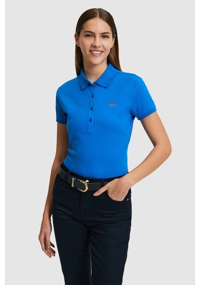 U.s. Polo Assn. Kadın Kobalt Tişört Basic 50323461-vr077