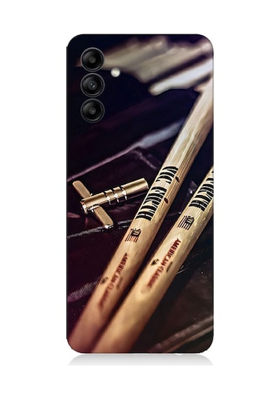 Samsung Galaxy A25 Uyumlu Müzik Notaları Desenli Silikon Kılıf