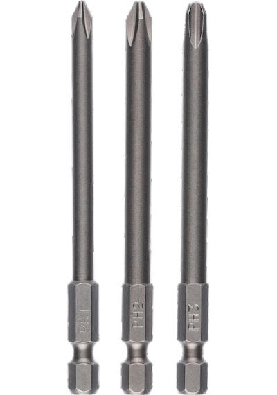 Yıldız Vidalama Ucu Seti Ph1/2/3x89 Mm 3'lü 2609255966 Bosch
