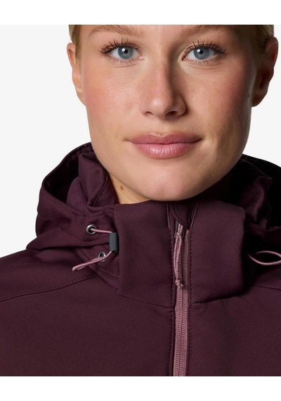 Columbia Cascade Ridge Iı Kadın Softshell Mont Bordo