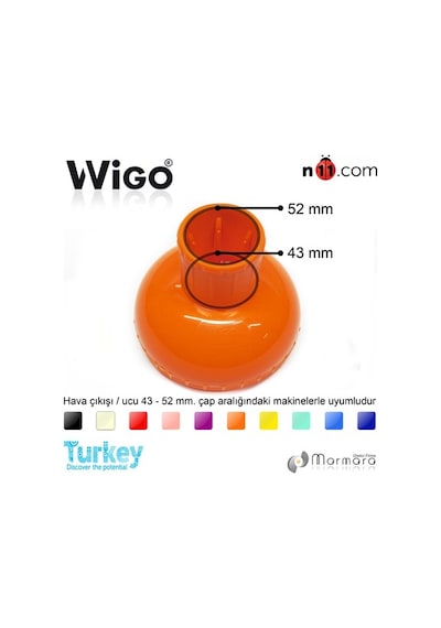 Wigo Saç Kurutma Fön Makinesi Başlığı (Difüzör / Vigo)