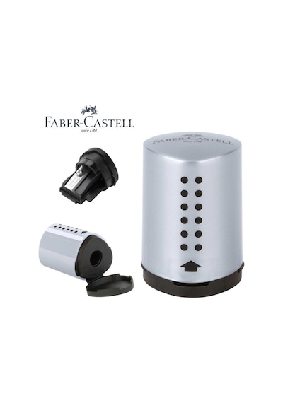 Faber Castell Grip 2001 Mini Kalemtraş Gri