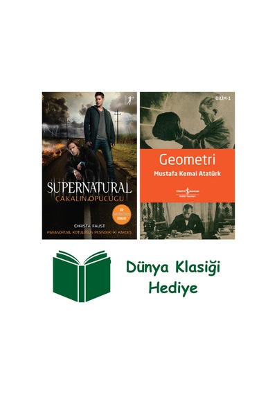 Supernatural - Çakalın Öpücüğü + Geometri + Dünya Klasiği Hediye