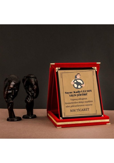 Yılın Şöförü Tasarımlı Teşekkür Plaketi 31733