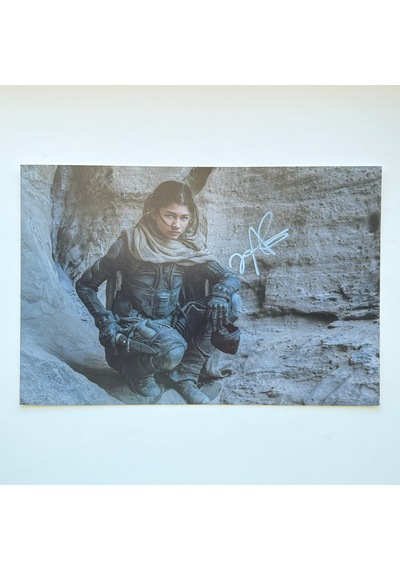 Zendaya Dune 20x30 Cm Boyutunda El İmzalı Fotoğraf Ömür Boyu Coa
