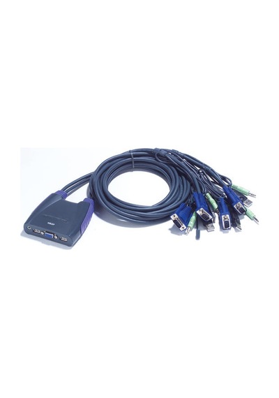 Aten Cs64Us 4 Port Vga Usb 2.0 Kvm Switch