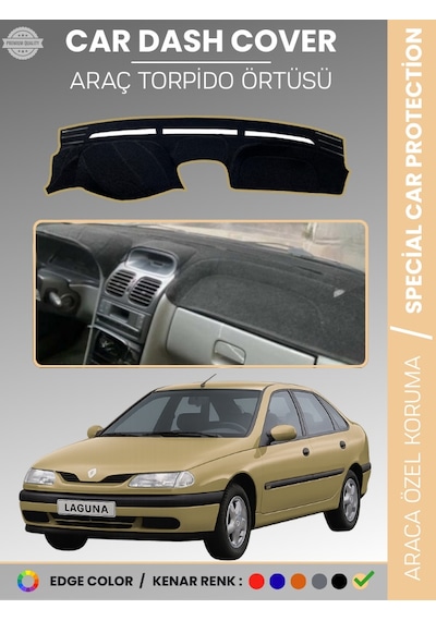 Renault Laguna 1 1994-2001 Torpido Örtüsü Ön Göğüs Koruma Torpido Koruma Araca Özel Tam Uyum - 454 Stiloto