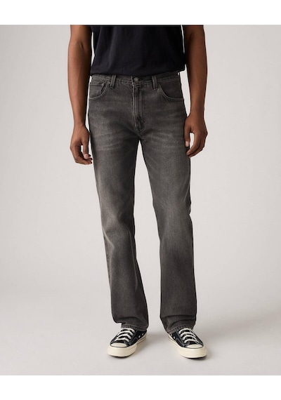 Levi's 555 Relaxed Straıght Welcome T-11454 Light Indigo - Worn In