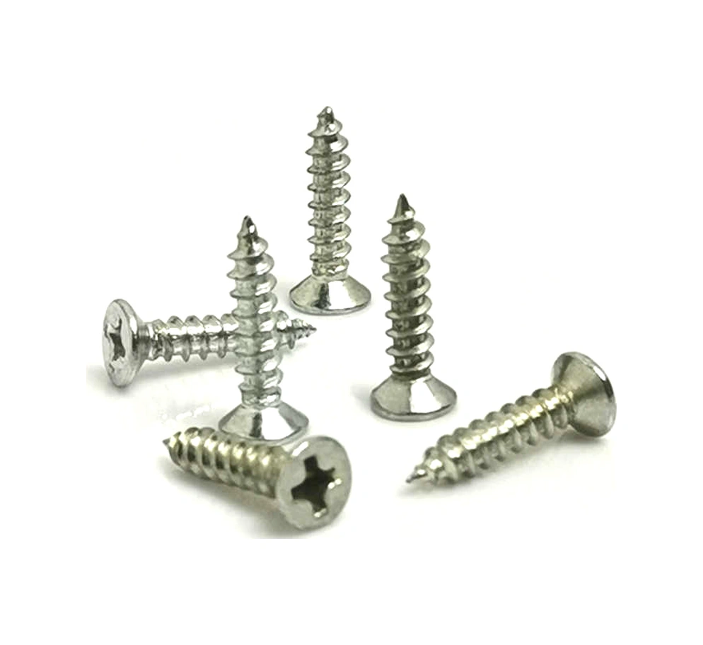 Klips, Menteşe, Ayak, Ağaç, Sunta Vidası 3x13 Mm - Nikel 1000 Adet 0.2 MM