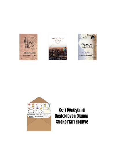 Heder Ağacı + Dağda Duman Yeri Yok + Yara Bende + Okuma Sticker'ları
