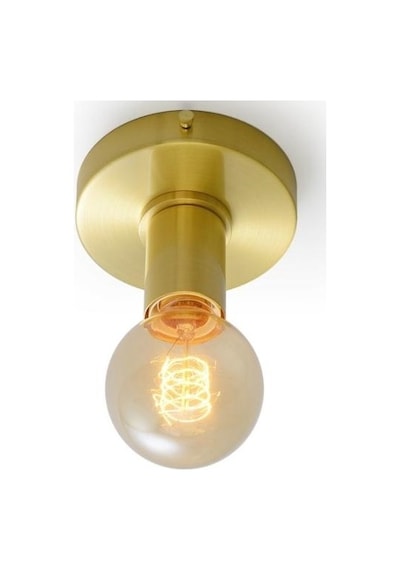 Mylights Retro Rustik Mat Gold Tavan Aplik Ve Tavan Armatürü A Diğer