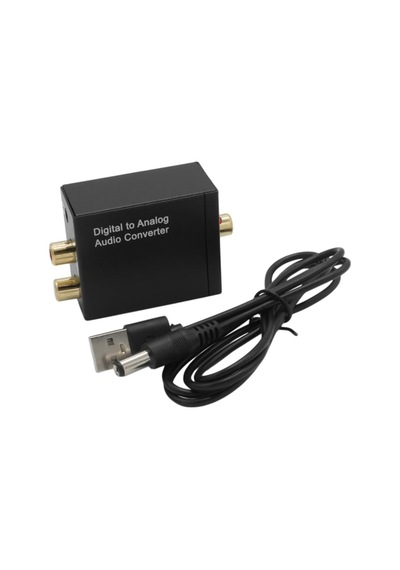 Fully G-538nd Optik/koaksiyel Dijital Ses - Analog Rca Çevirici Beyaz - Çok Renkli
