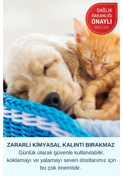Resteril Pet Koku  Kedi si Köpek Yatağı Dezenfektan Etkiili Yüzey Temizleyici 2 x 750 ML